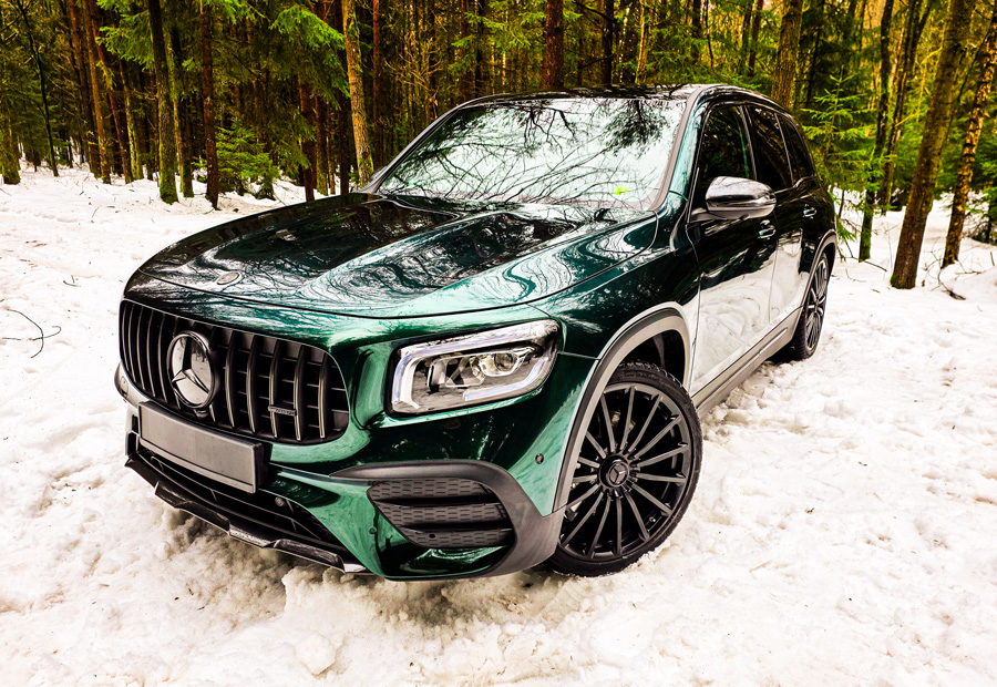 Arlon Colour Protection Film - Jurassic-Green - Mercedes AMG