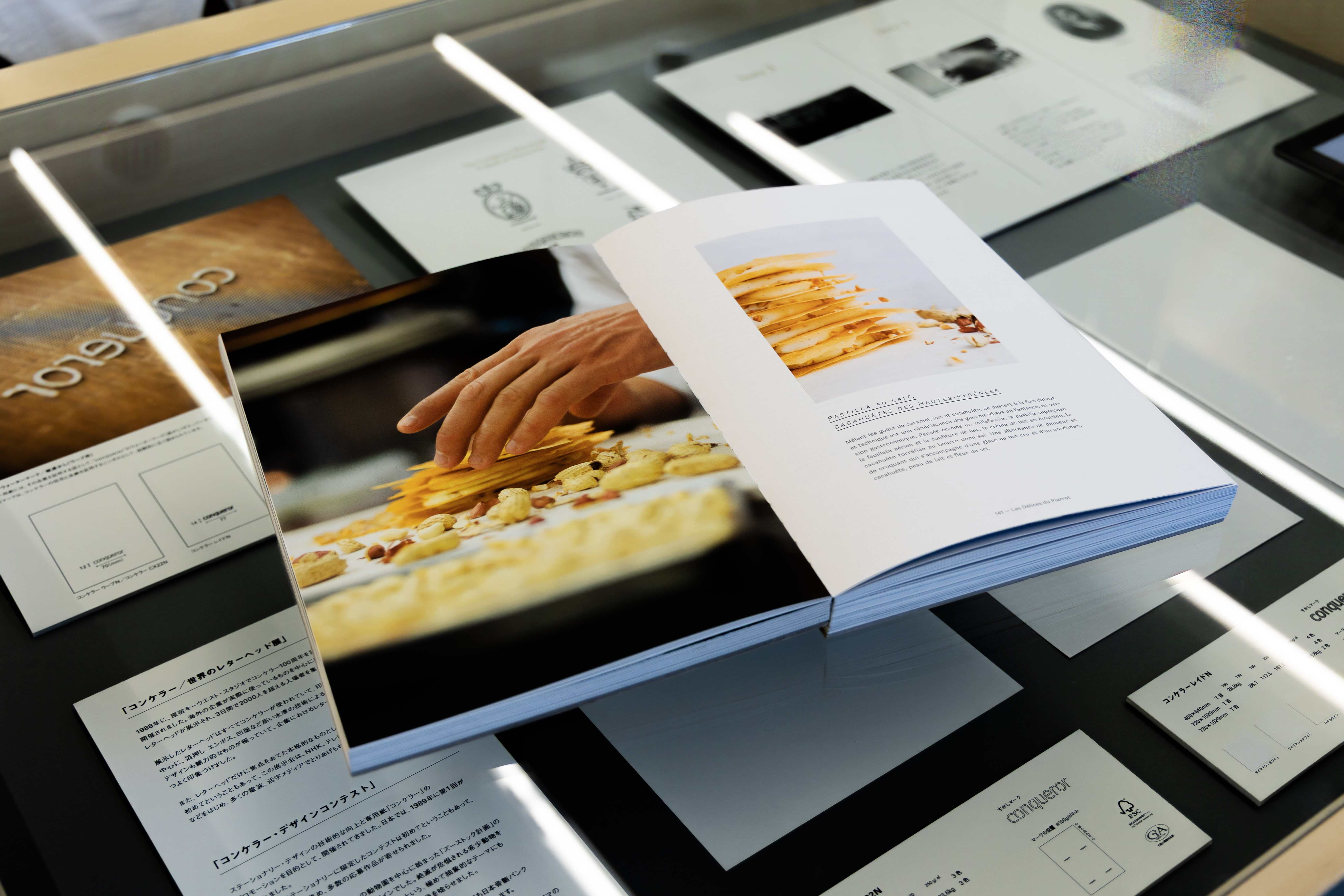 Le livre Naturalité d'Alain Ducasse sur Conqueror Wove