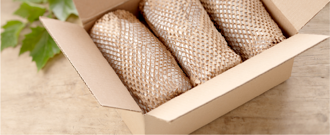 Geami papier - beschermingsmateriaal voor breekbare producten