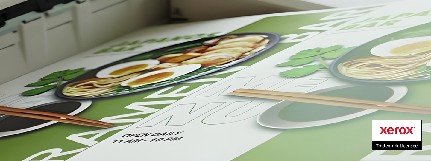 Bannière application Xerox Premium NeverTear