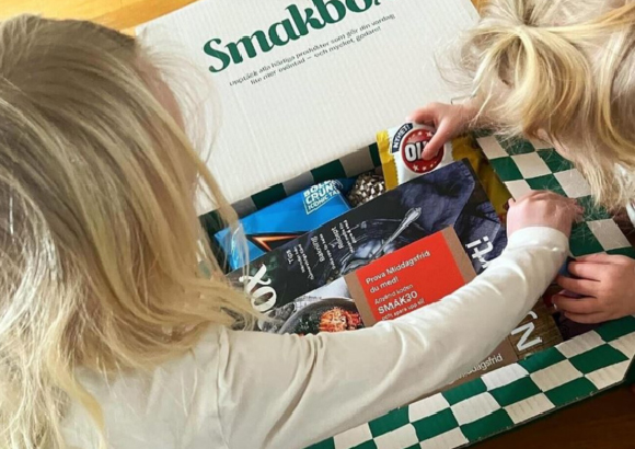 Expérience de déballage Smakbox