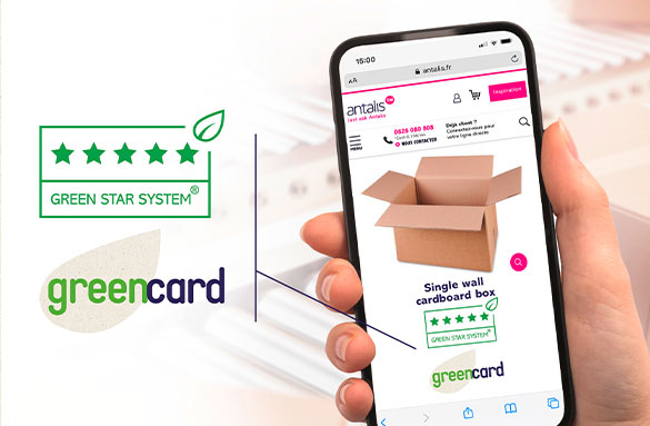 Des emballages écologiques - Green Star System et Green Card