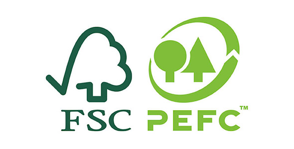 FSC en PEFC logo's