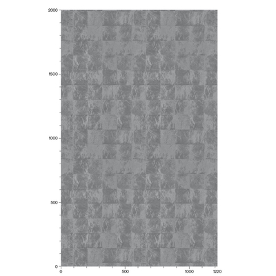3M Di-Noc Film décoratif d'intérieur VM-1691 - Premium Metal - Haku-Washi, 1220 mm x 25 m