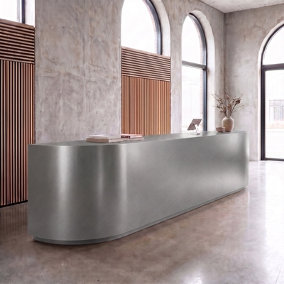3M Di-Noc Film décoratif d'intérieur CH-1628 - Metal - Metallic Hairline, 1220 mm x 50 m