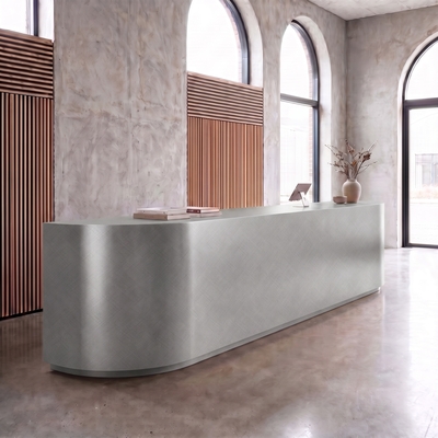3M Di-Noc Film décoratif d'intérieur CH-1677 - Metal - Metallic Hairline, 1220 mm x 50 m