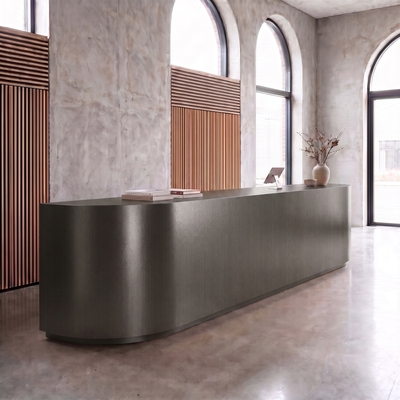 3M Di-Noc Film décoratif d'intérieur ME-1781 - Metallic Hairline, 1220 mm x 50 m