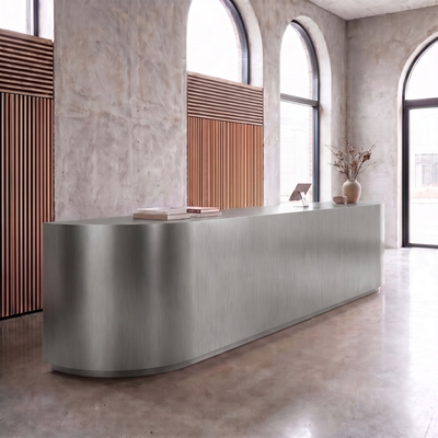 3M Di-Noc Film décoratif d'intérieur série AR, ME-2381AR - Metallic Hairline -  1220 mm x 25 m