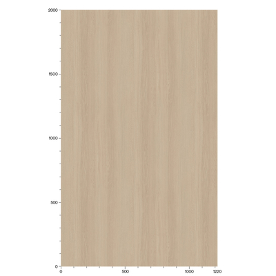 3M Di-Noc Film décoratif d'intérieur FW-1255 - Fine Wood, 1220 mm x 50 m