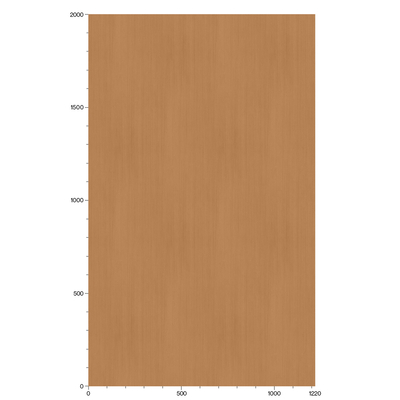 3M Di-Noc Film décoratif d'intérieur WG-845 - Wood Grain, 1220 mm x 50 m