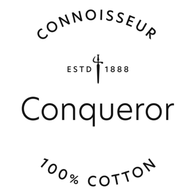 Conqueror Connoisseur Rag 100% cotton