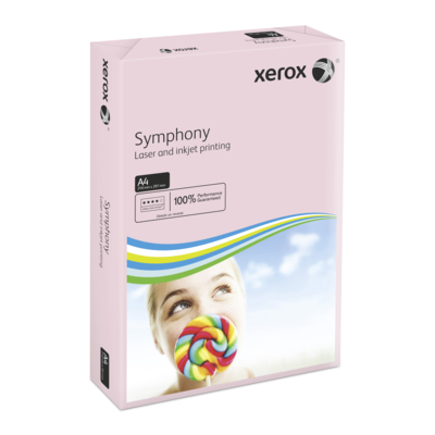 gekleurd papier Xerox Symphony pastel  pink pink 80g 210x297mm ingeriemd PEFC 003R93970