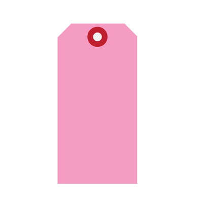 Étiquettes Radium étiquettes oeillet renforcé 60.00x120.00cerise 225 g/m²