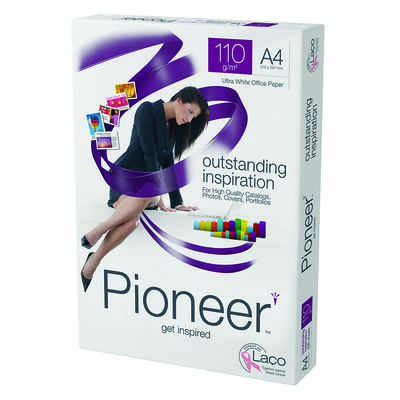 Pioneer – A4 – 110 g/m² - hoogwit – kantoorpapier – laser & inkjet – Antalis