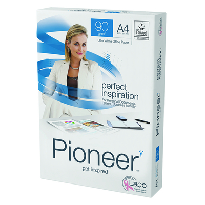 Pioneer – A4 – 90 g/m² - hoogwit – kantoorpapier – laser & inkjet – Antalis