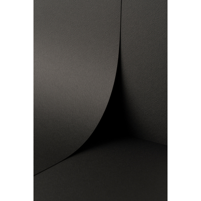 Keaykolour Saffiano Black 340g/m² 700mm x 1000mm