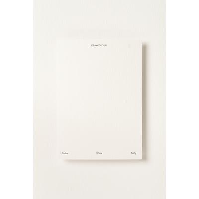 Keaykolour Fusilier White 340g/m² 700mm x 1000mm