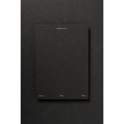 Keaykolour Leather Black 340g/m² 700mm x 1000mm