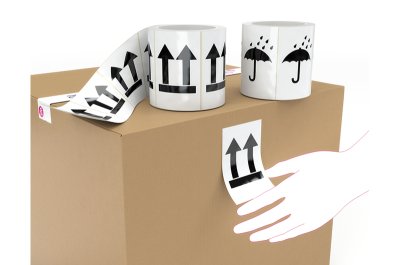 Verpakkingsetiketten