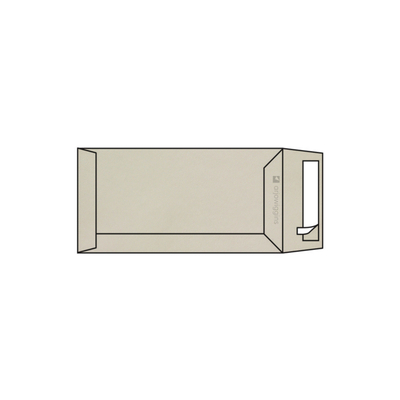 Enveloppe DL Curious Translucents Color Argent 100 g/m²
