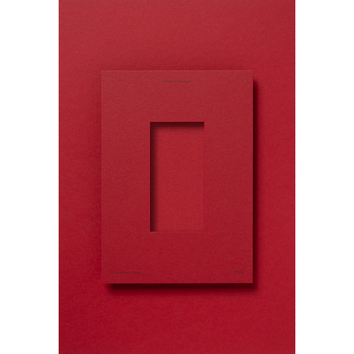 papier Keaykolour Digital baksteenrood 300g 483x330mm ingeriemd FSC®