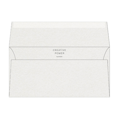 Enveloppe DL 110 x 220 mm Curious Metallics Ice Silver 120 g/m²