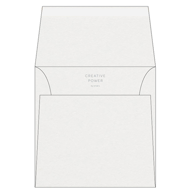 Enveloppe carrée 170 x 170 mm Olin Colours Brilliant White 120 g/m²