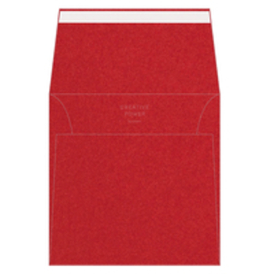 Enveloppe carrée 170 x 170 mm Olin Colours Cherry 120 g/m²