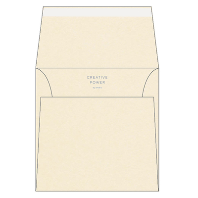 Enveloppe carrée 170 x 170 mm Olin Colours Ivory 120 g/m²