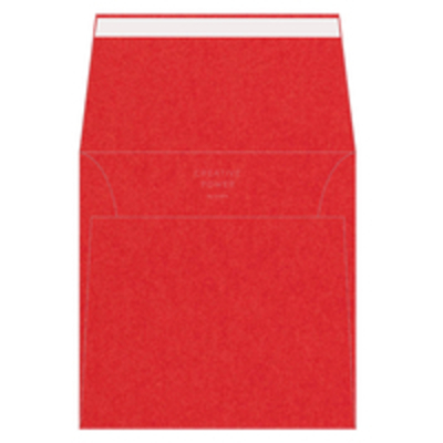 Enveloppe carrée 170 x 170 mm Olin Colours Poppy 120 g/m²