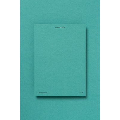 Papier Keaykolour Caribbean blue 300g/m² 700mm x 1000mm