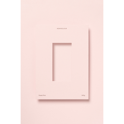 papier Keaykolour Pastel Pink 300g 700x1000mm ingeriemd FSC®