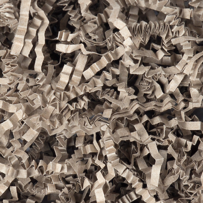 Frisure papier recyclée brune en boite de 5 kg