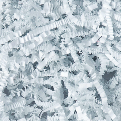 Frisure papier recyclée blanche en boite de 5 kg