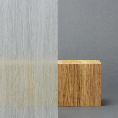 3M Fasara fim décoratif pour vitrage - SH2FGTV Stone travertine white, 1270 mm x 30 m