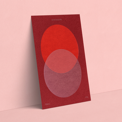 Papier Olin Colours Cherry 320g/m² 700mm x 1000mm