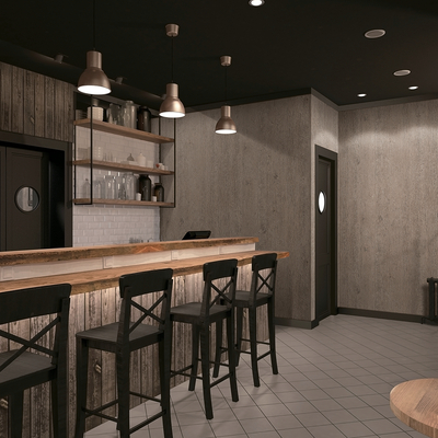 Coala Interior film Wood AA15 Grey Line Oak Sturctured - effet bois