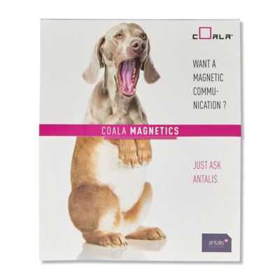 Film PVC magnétique blanc Coala Magnetic 900 g/m² 1270  mm x 30 m