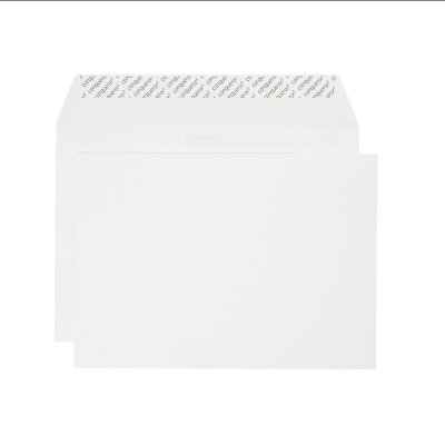 Enveloppe C4 229 x 324 mm Conqueror laid, Brillant White 120g/m2