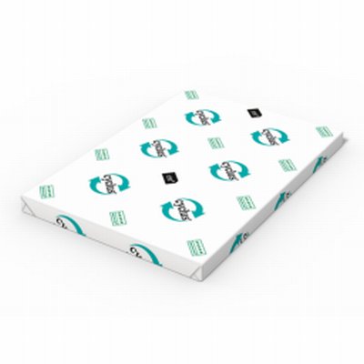 offset papier Cyclus Offset Recycled Pulp (Hout) wit 135g 1020x720mm ingeriemd FSC®