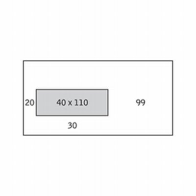enveloppe Antalis Prestige 4all fenêtre à gauche strip superblanc 90g 114x229mm boite  avec tarot gris FSC®