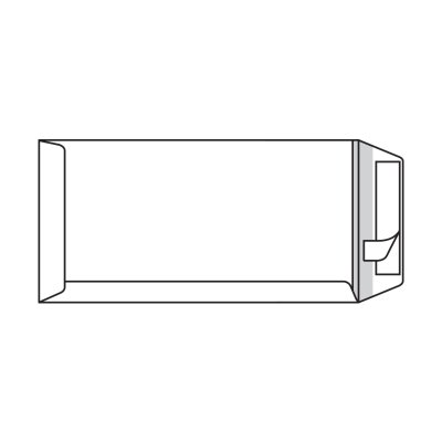 zakomslag Antalis Premium strip wit 100g 175x265mm doos met blauwe puntjes binnendruk FSC®