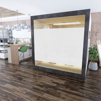 Film adhésif décoratif pour vitrage Dépoli givré translucide Liner PE Coala Windows Decor