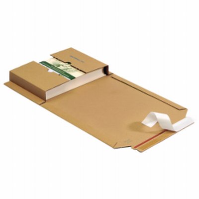 Étui d'expédition Multiwell hauteur variable 20-55mm brun 640x420x20-55mm