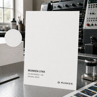 opdikkend papier Munken Lynx wit 300g 1020x720mm ingeriemd FSC®