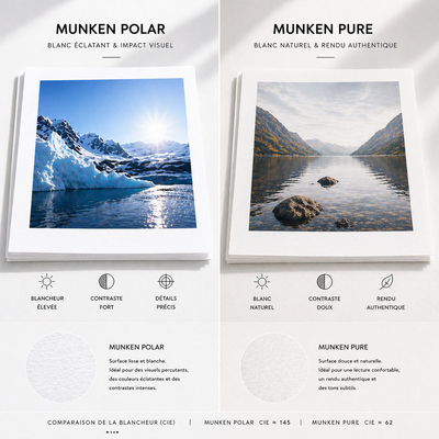 Munken Pure papier - ongestreken premium offsetpapier cremewit, FSC-gecertificeerd, ideaal voor hoogwaardig drukwerk - Antalis