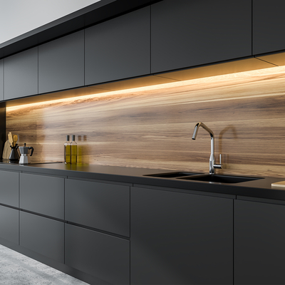 Coala Interior film Colours NE81 - Super Mat charcoal - couleur unie effet peau de pêche