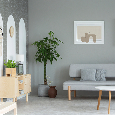 Coala Interior Film Stone Ng02 - Spotted Cement Grey - effet pierre