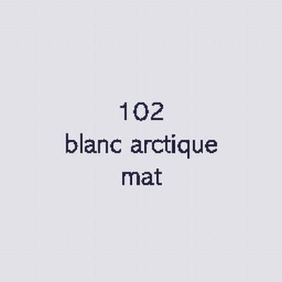 Adhésif de découpe Oracal 551 102 - Blanc arctique mat adhésif permanent mat 1260 mm x 50 m