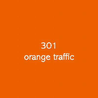Adhésif de découpe Oracal 551 301 - orange traffic adhésif brillant permanent 1260 mm x 50 m